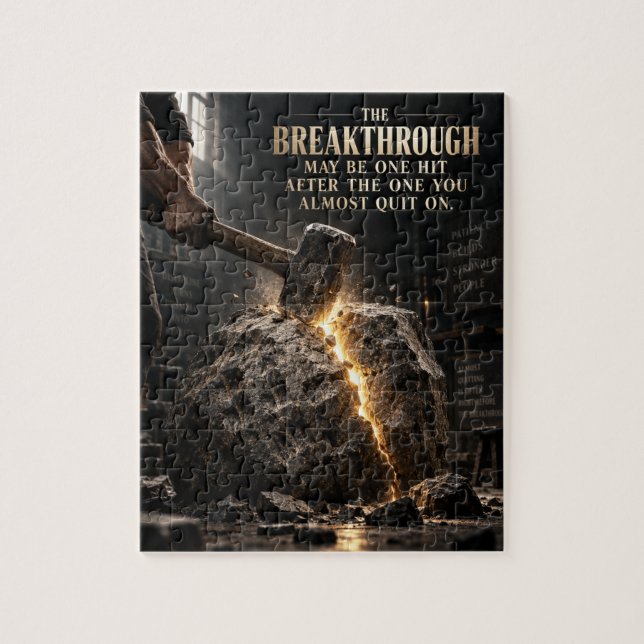 Der Durchbruch Puzzle (Vertikal)