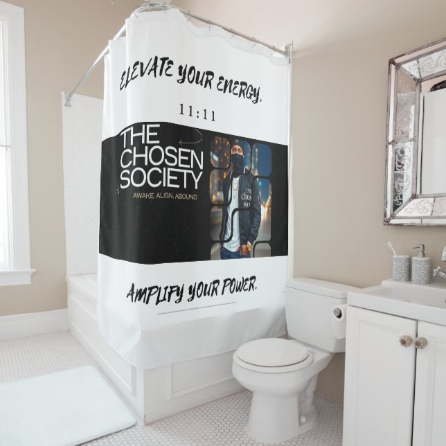 Der Duschvorhang der gewählten Gesellschaft (Beispiel)