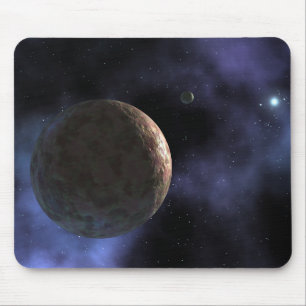 Der eben entdeckte Planet ähnliche Gegenstand Mousepad