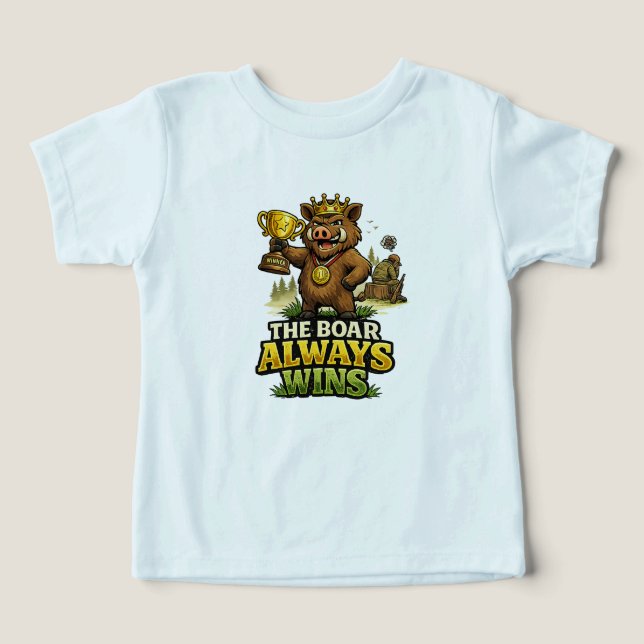 Der Eber gewinnt immer (Design Vorderseite)