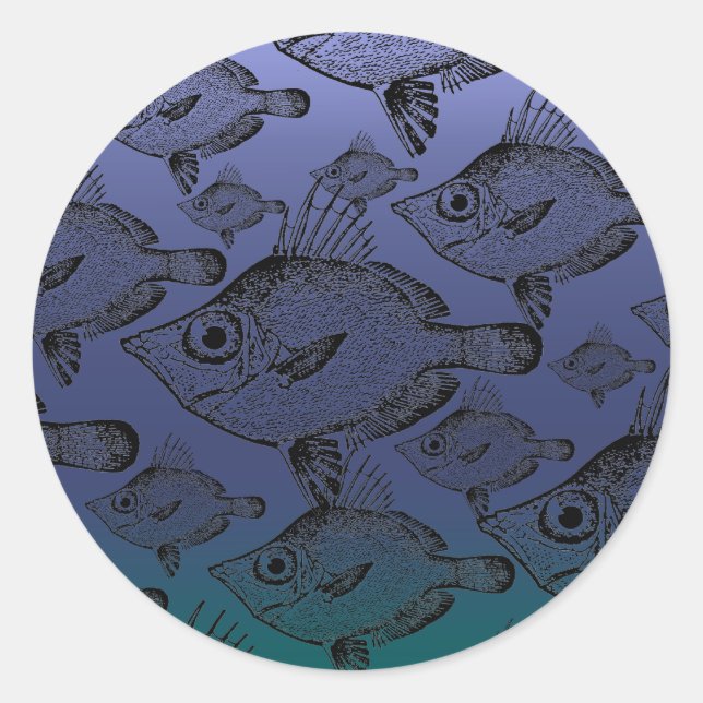 Der Eberfisch - Aufkleber (Vorderseite)