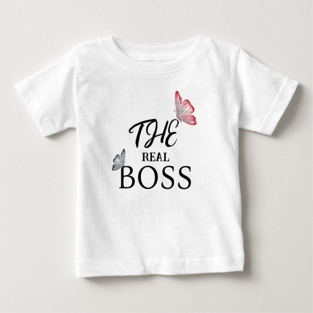 Der echte Boss Baby T-shirt (Vorderseite)