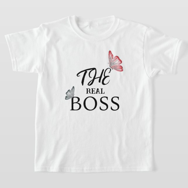 Der echte Boss T-Shirt (Ablage )