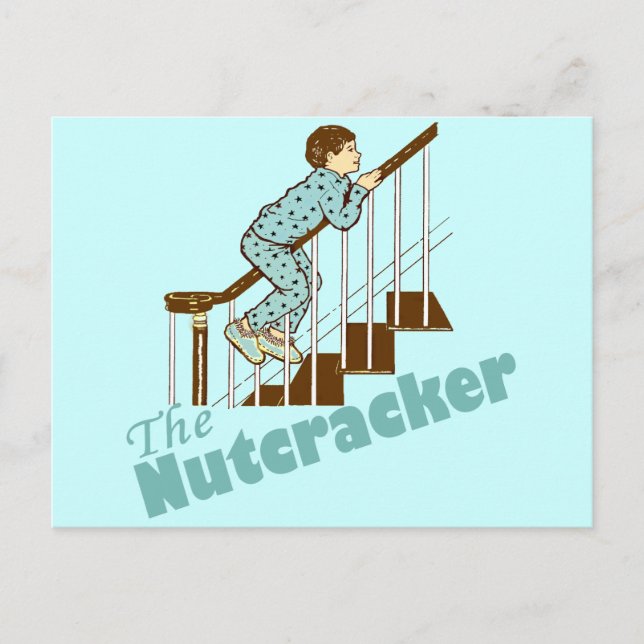 Der echte Nussknacker Postkarte (Vorderseite)