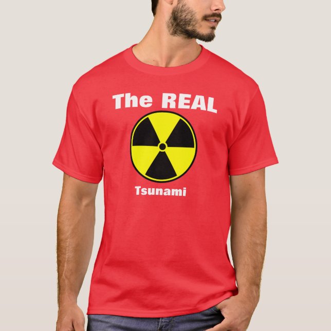Der echte Tsunami T-Shirt (Vorderseite)