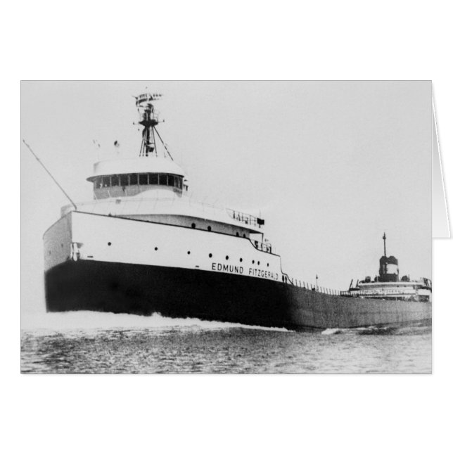 Der Edmund Fitzgerald (Vorderseite (Horizontal))