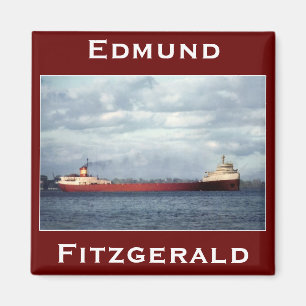 Der Edmund Fitzgerald am St. Clair River Magnet