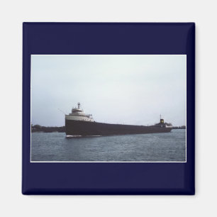 Der Edmund Fitzgerald auf dem Fluss St. Clair Magnet