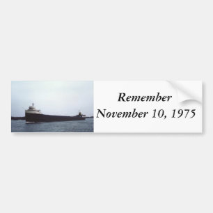 Der Edmund Fitzgerald Autoaufkleber