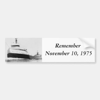 Der Edmund Fitzgerald Autoaufkleber