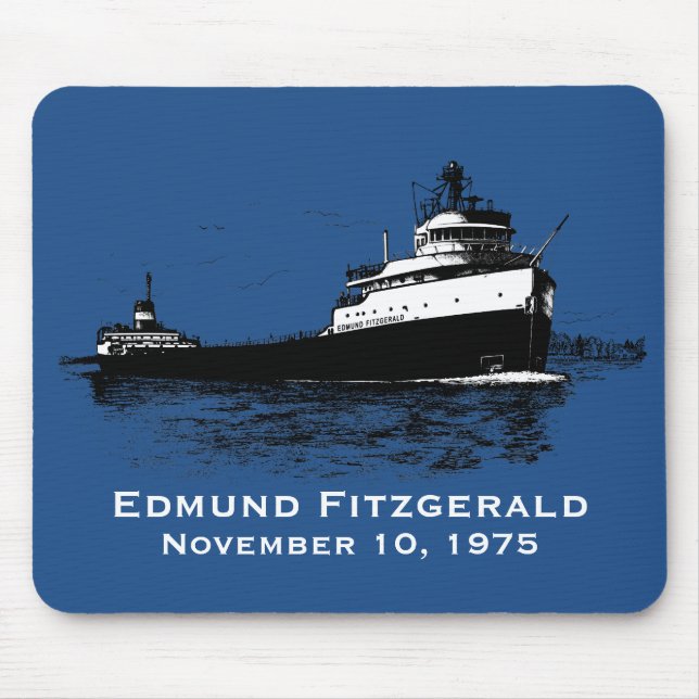 Der Edmund Fitzgerald-Mouse-Pad Mousepad (Vorne)