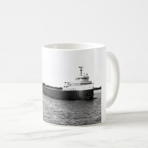 Der Edmund Fitzgerald St. Clair River Vintag Kaffeetasse
