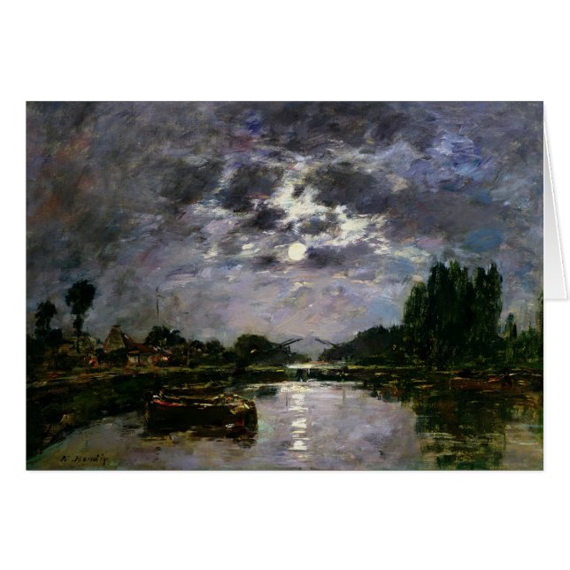 Der Effekt des Mondes, 1891 (Öl auf Leinwand) (Vorderseite (Horizontal))