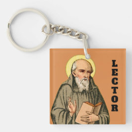 Der Ehrwürdige Bienenprediger (P 008; Gebet) Schlüsselanhänger