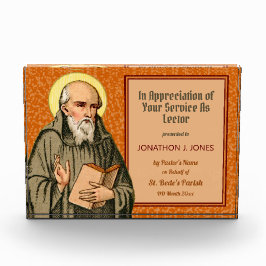 Der Ehrwürdige Preaching (P 008) Award Fotoblock