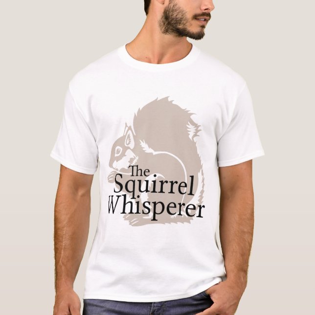 Der EichhörnchenWhisperer T-Shirt (Vorderseite)