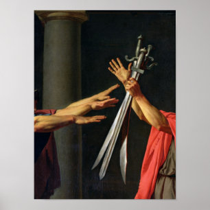 Der Eid Horatii, 1784 Poster