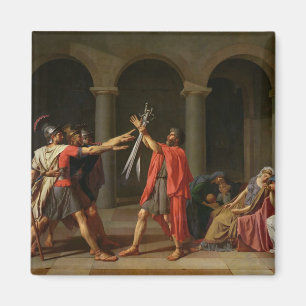 Der Eid von Horatii, 1784 Magnet