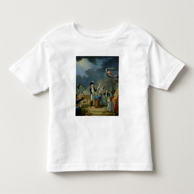 Der Eid von Lafayette Kleinkind T-shirt (Vorderseite)