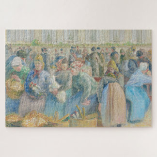Der Eiermarkt (1884) von Camille Pissarro Puzzle