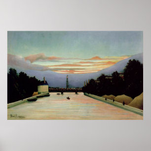 Der Eiffelturm Henri Rousseau 1898 Poster