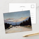 Der Eiffelturm | Henri Rousseau Postkarte<br><div class="desc">Der Eiffelturm (1898) des französischen Postimpressionisten Henri Rousseau. Das originale Öl auf der Leinwand ist ein Stadtbild, das den Eiffelturm und die Seine in Paris, Frankreich, darstellt. Rousseau war selbst unterrichteter Künstler und gilt als naiver oder primitiver Maler. Sein Werk hatte einen großen Einfluss auf mehrere Generationen avantgardistischer Künstler. Verwenden...</div>