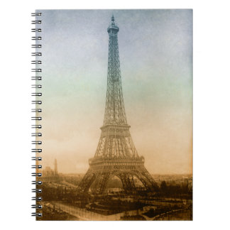 Der Eiffelturm im Pariser Notebook Notizblock