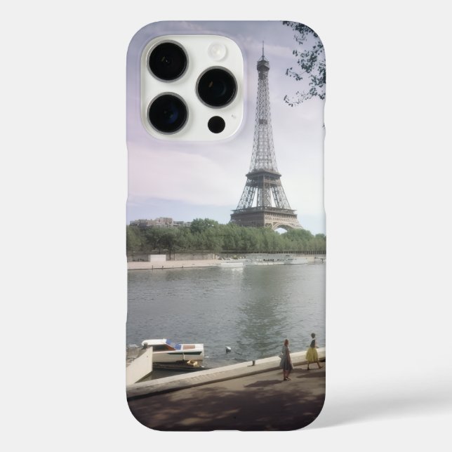 Der Eiffelturm. Paris, circa 1960. Case-Mate iPhone Hülle (Rückseite)