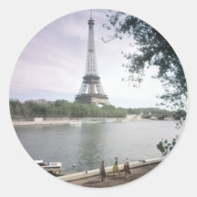 Der Eiffelturm. Paris, circa 1960.