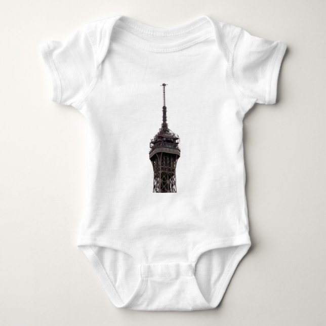 Der Eiffelturm Paris Frankreich Baby Strampler (Vorderseite)