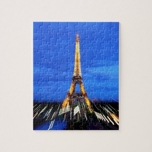 Der Eiffelturm Paris Frankreich Puzzle (Vertikal)