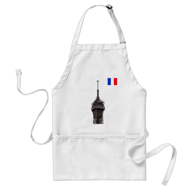 Der Eiffelturm Paris Frankreich Schürze (Vorne)
