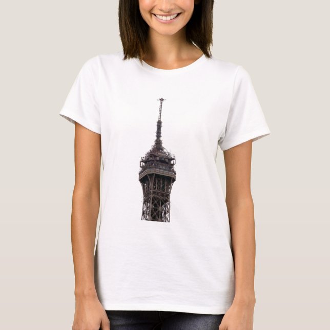 Der Eiffelturm Paris Frankreich T-Shirt (Vorderseite)