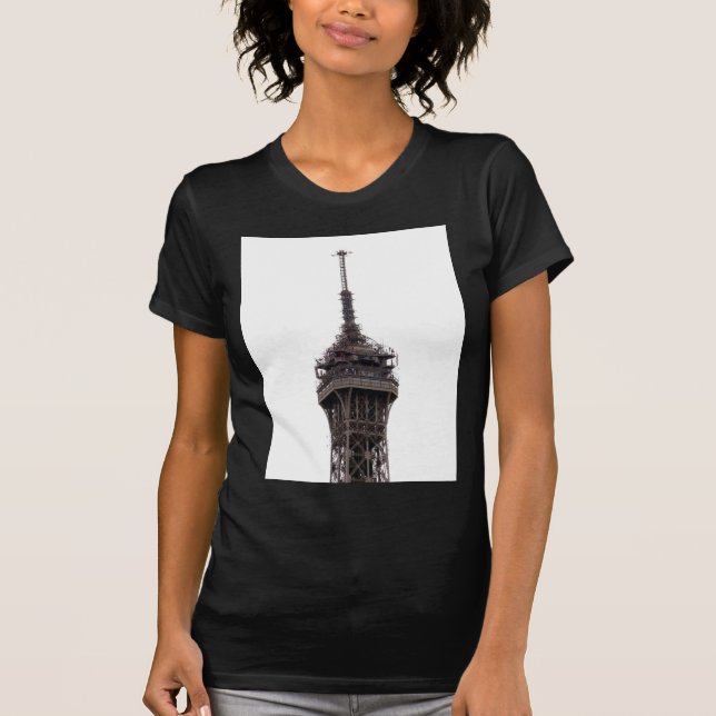 Der Eiffelturm Paris Frankreich T-Shirt (Vorderseite)