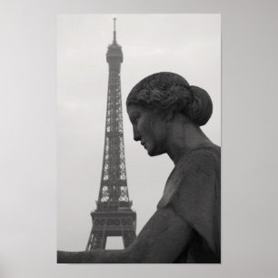 Der Eiffelturm, Paris Poster