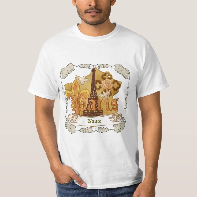 Der Eiffelturm T-Shirt (Vorderseite)