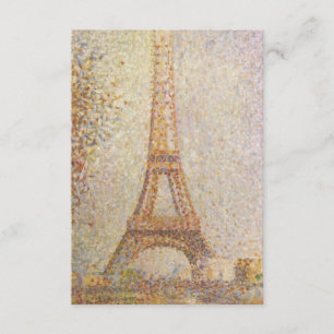Der Eiffelturm von Georges Seurat Einladung