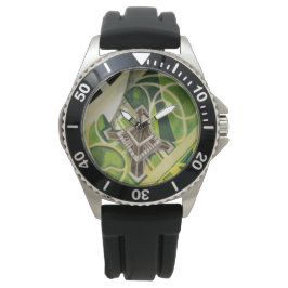 Der Eiffelturm (von Robert Delaunay) Armbanduhr