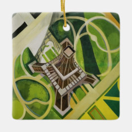 Der Eiffelturm (von Robert Delaunay) Keramikornament