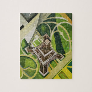 Der Eiffelturm (von Robert Delaunay) Puzzle