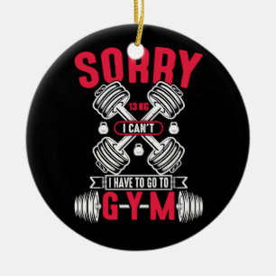 der eigentliche Workout beginnt, wenn Sie gewollt Keramik Ornament