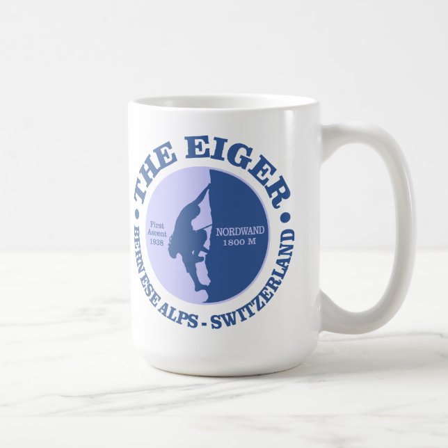 Der Eiger Kaffeetasse (Rechts)