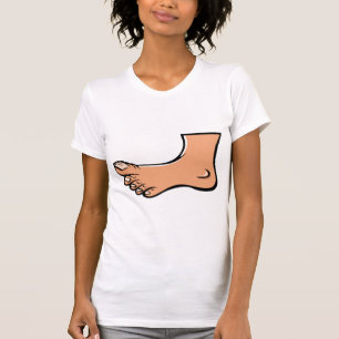 Der ein T - Shirt der Fuß-Frauen