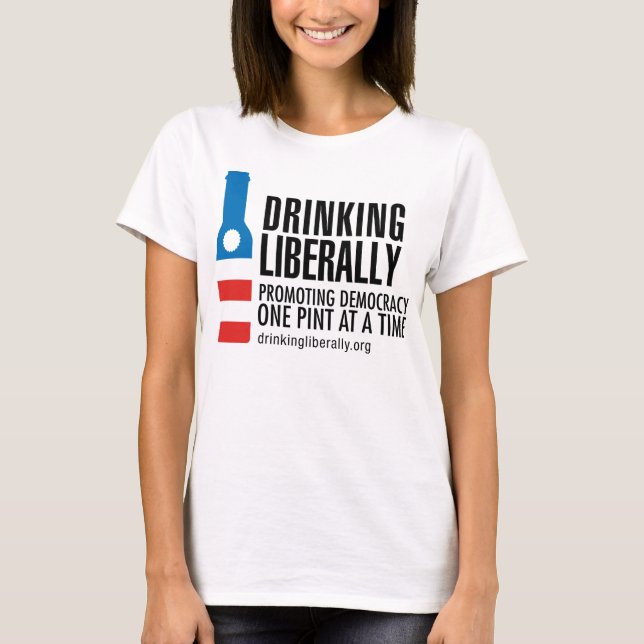 Der ein T - Shirt der Liter-Frauen (Vorderseite)