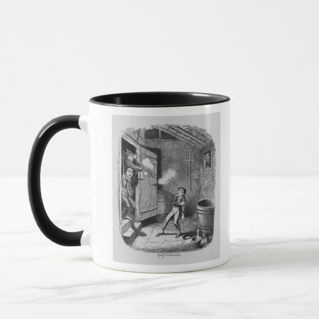 Der Einbruch von den Abenteuern von Oliver Tasse (Links)