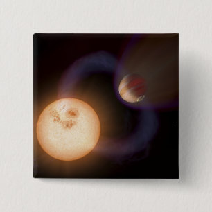 Der Eindruck 2 eines Künstlers Button