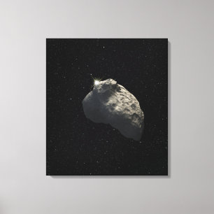 Der Eindruck eines Künstlers Leinwanddruck