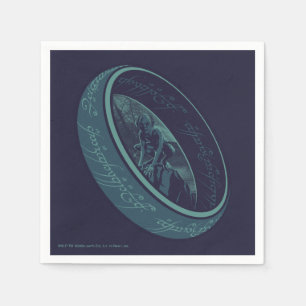 DER EINE RING™ GOLLUM™ Grafik Serviette