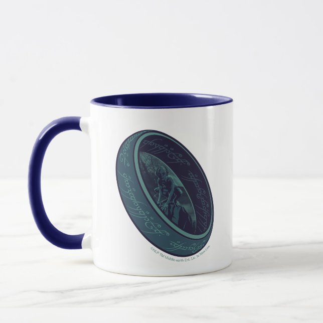 DER EINE RING™ GOLLUM™ Grafik Tasse (Links)
