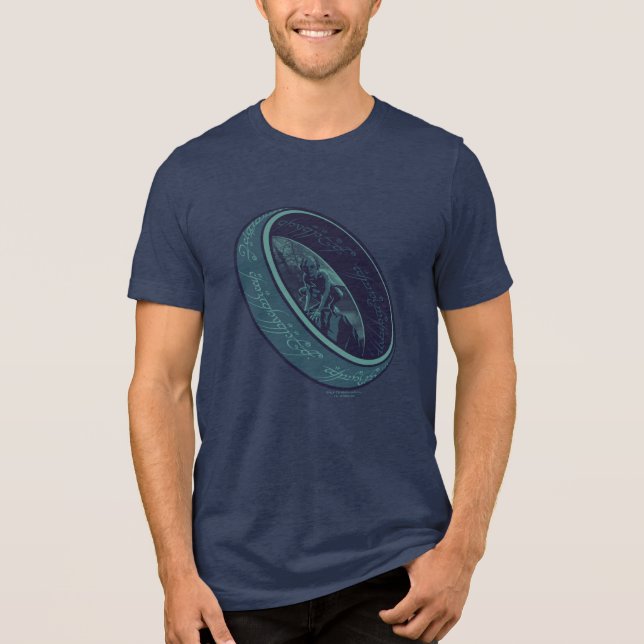DER EINE RING™ GOLLUM™ Grafik Tri-Blend Shirt (Vorderseite)